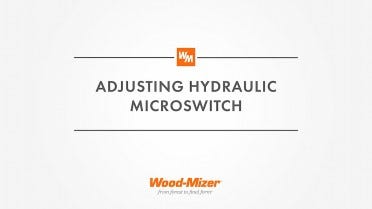 How to Adjust a Hydraulic Microswitch
