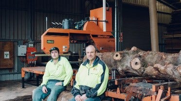 Sawmilling Specialty Timber in Tasmania