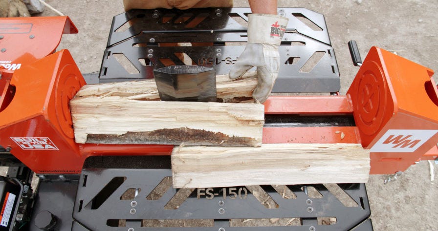 Inexpensive deals log splitter