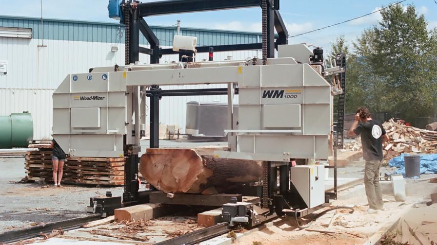 Wood-Mizer WM1000 industrial sawmill